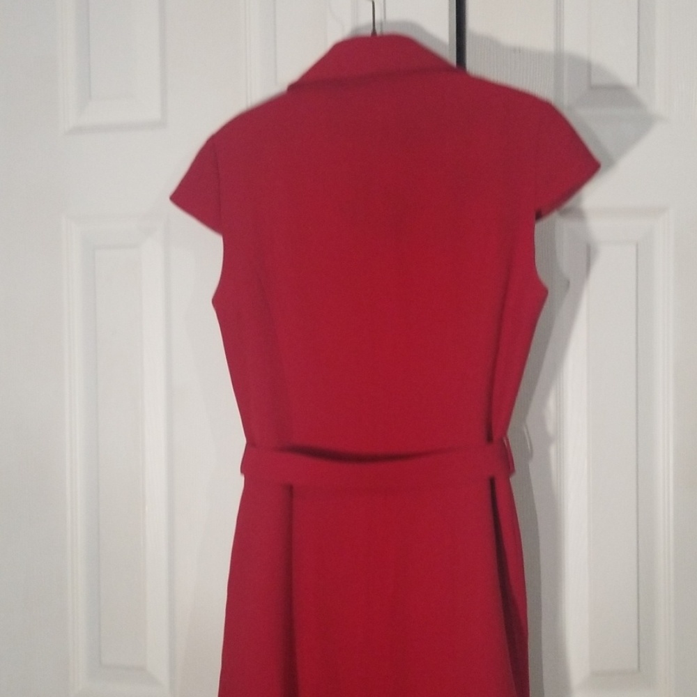 Tahari Red dress - Picture 3 of 7
